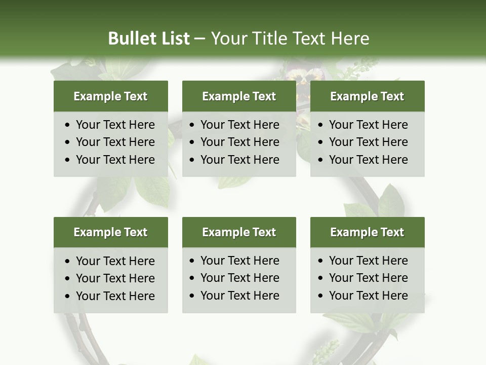 Eight Holiday Element PowerPoint Template