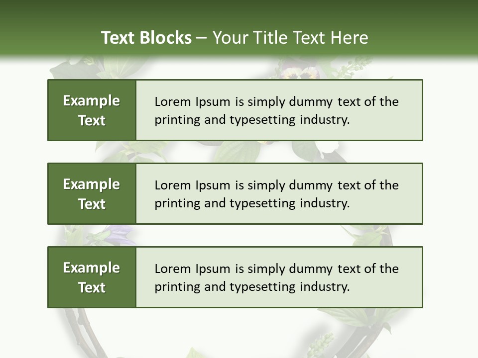 Eight Holiday Element PowerPoint Template