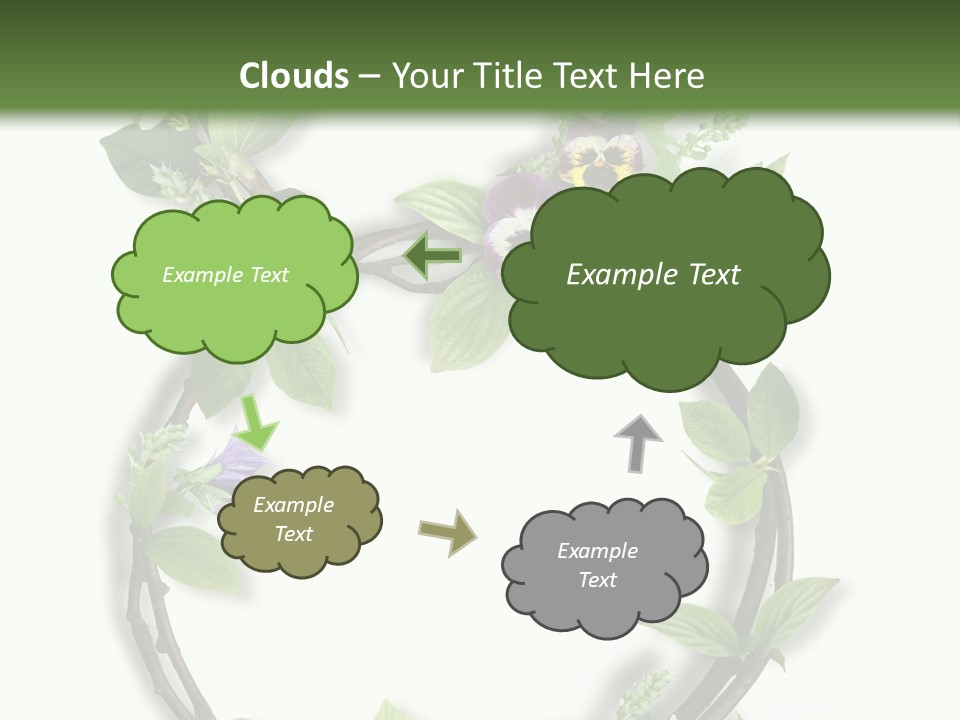Eight Holiday Element PowerPoint Template