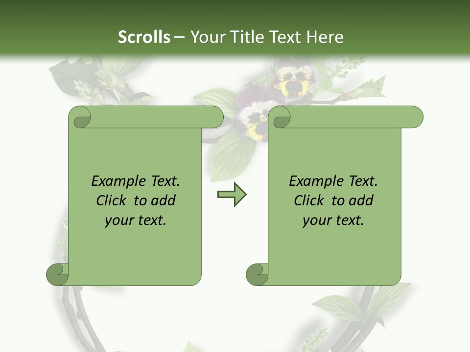 Eight Holiday Element PowerPoint Template