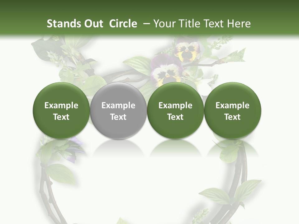 Eight Holiday Element PowerPoint Template