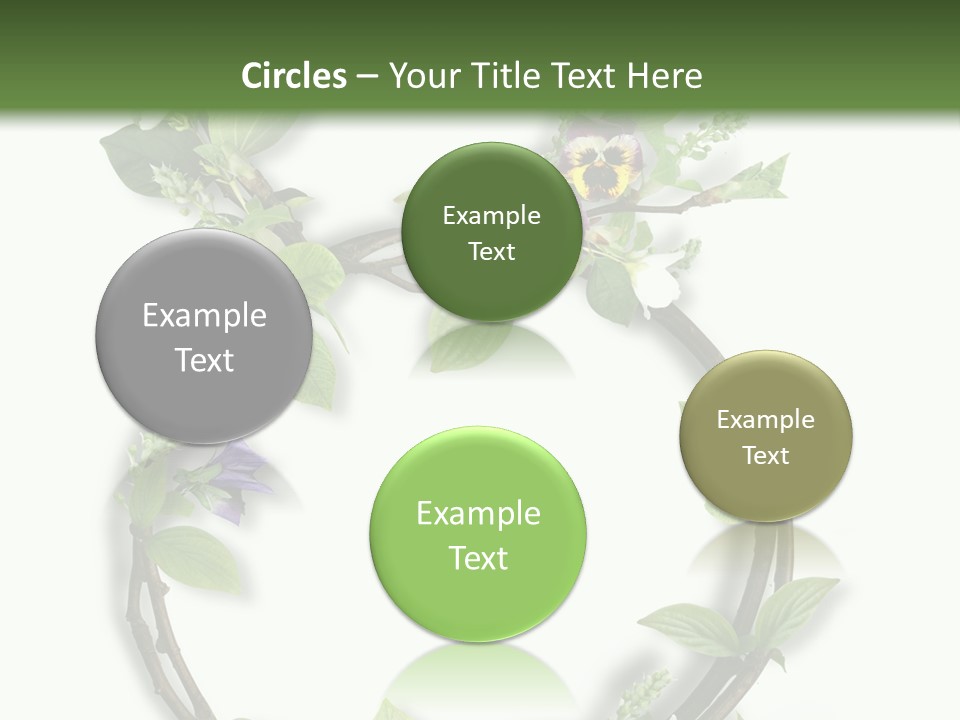 Eight Holiday Element PowerPoint Template