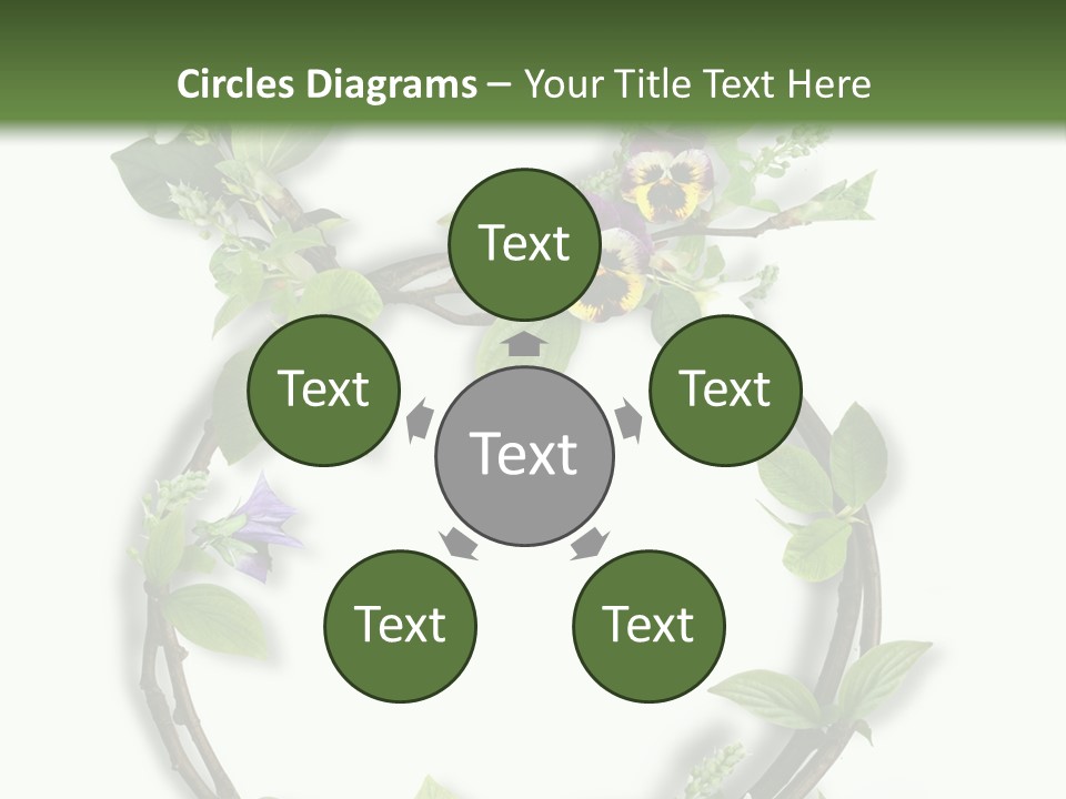 Eight Holiday Element PowerPoint Template