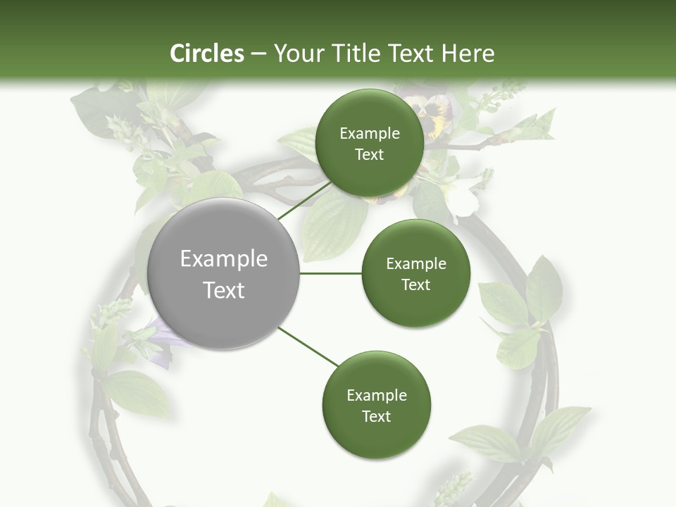 Eight Holiday Element PowerPoint Template