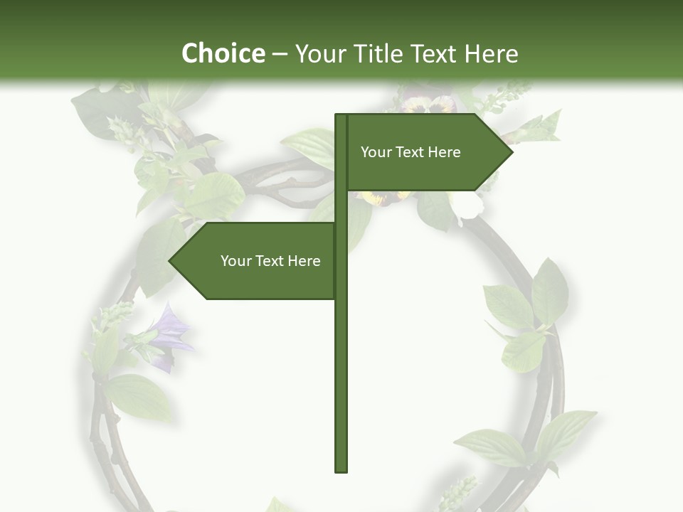 Eight Holiday Element PowerPoint Template