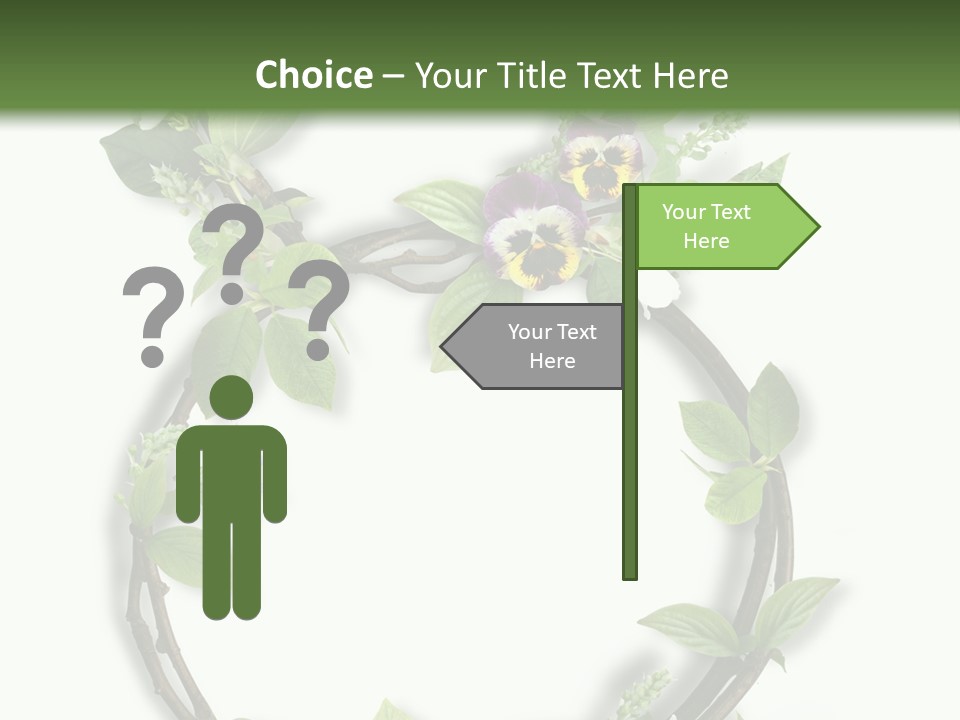 Eight Holiday Element PowerPoint Template