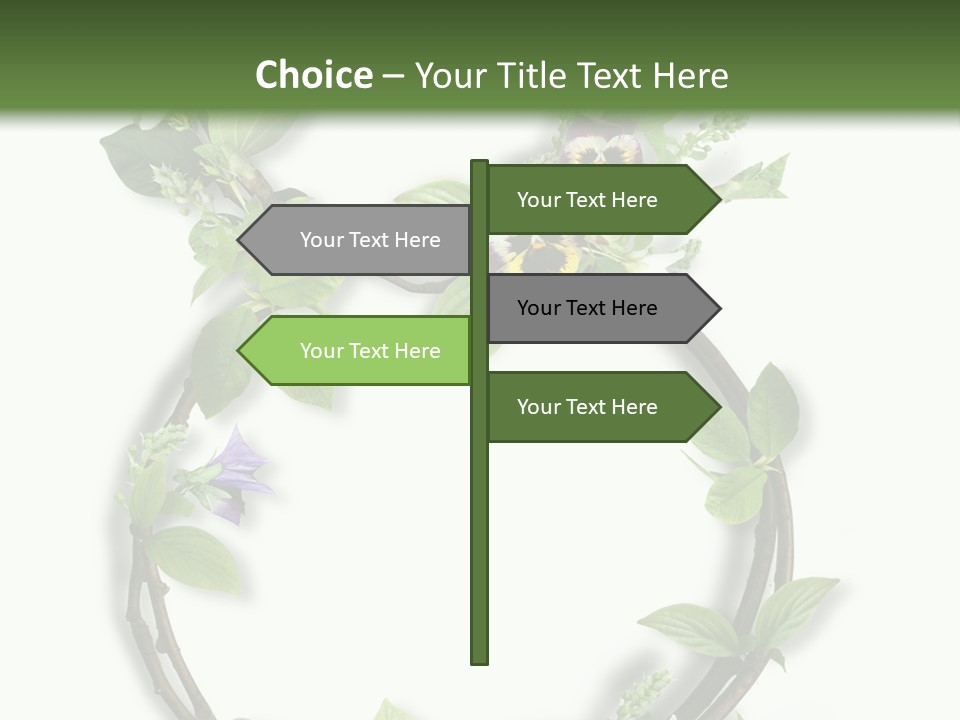 Eight Holiday Element PowerPoint Template