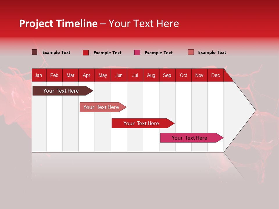 Color Ink Drop PowerPoint Template