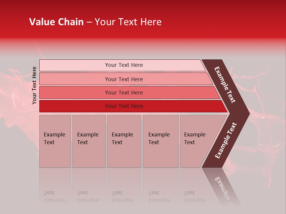 Color Ink Drop PowerPoint Template