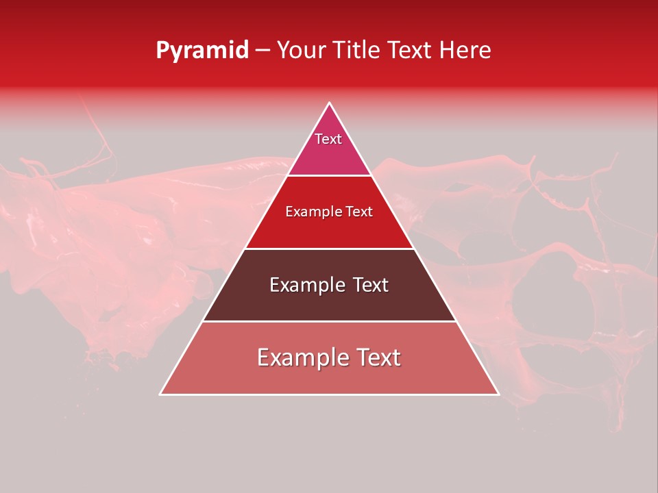 Color Ink Drop PowerPoint Template