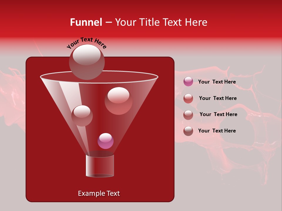 Color Ink Drop PowerPoint Template