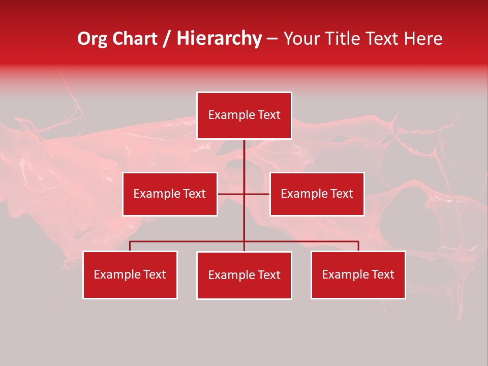 Color Ink Drop PowerPoint Template