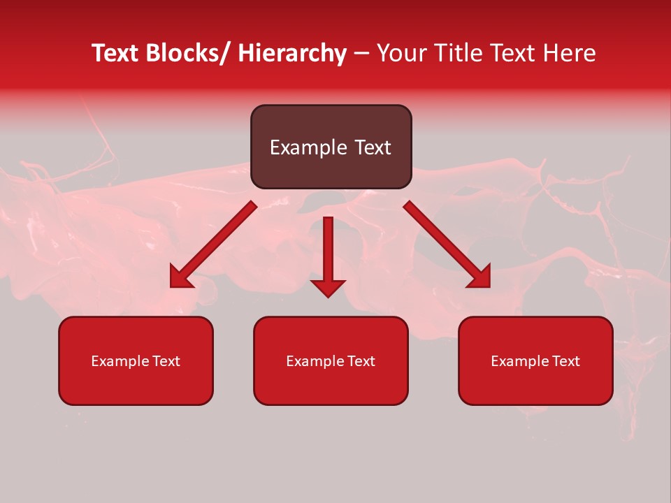 Color Ink Drop PowerPoint Template