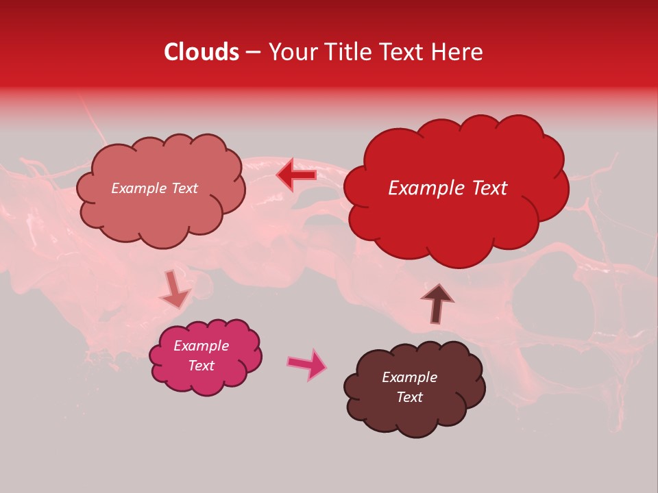 Color Ink Drop PowerPoint Template