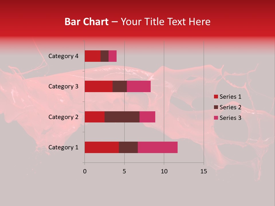 Color Ink Drop PowerPoint Template