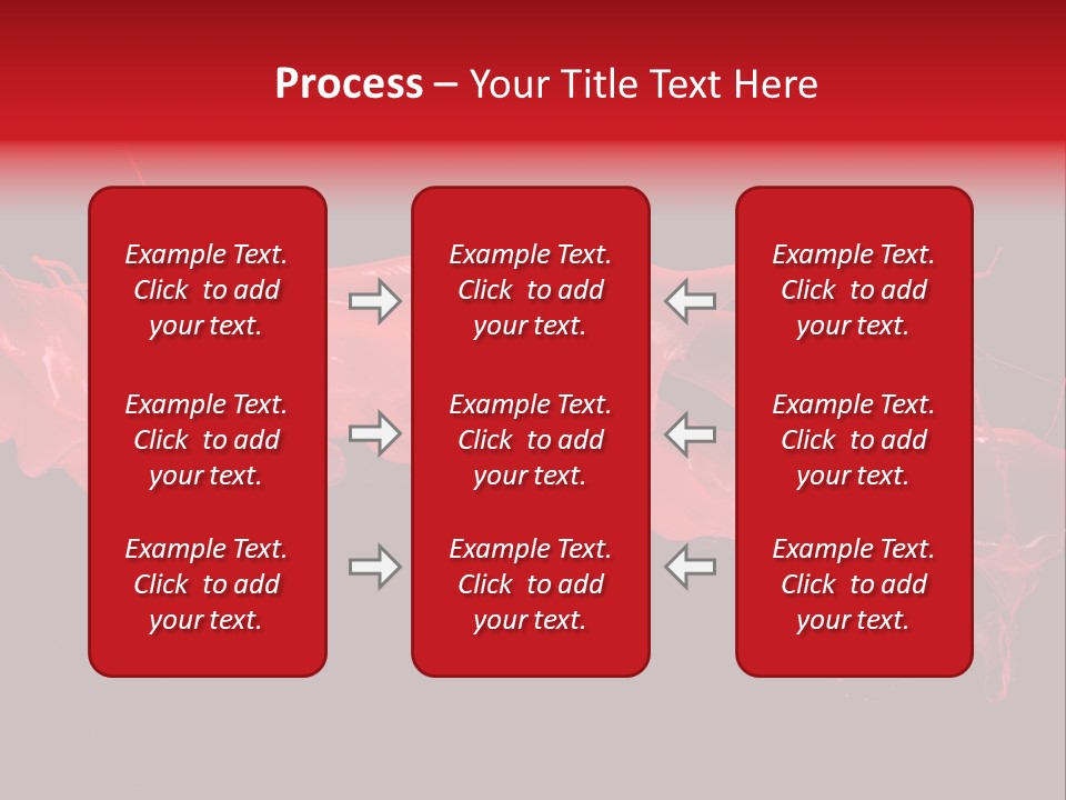 Color Ink Drop PowerPoint Template