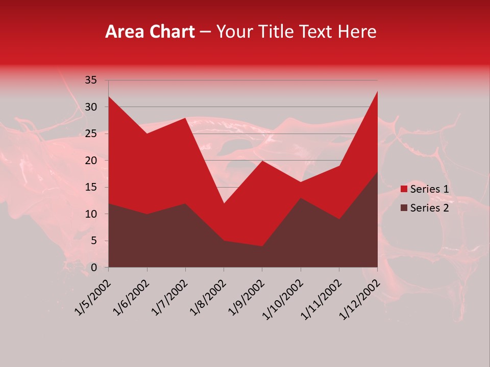 Color Ink Drop PowerPoint Template