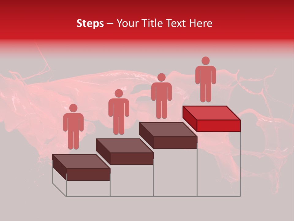 Color Ink Drop PowerPoint Template