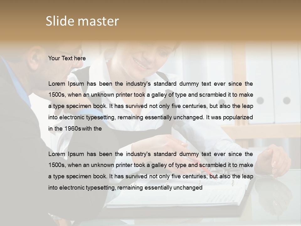 Planning Contract Meeting PowerPoint Template