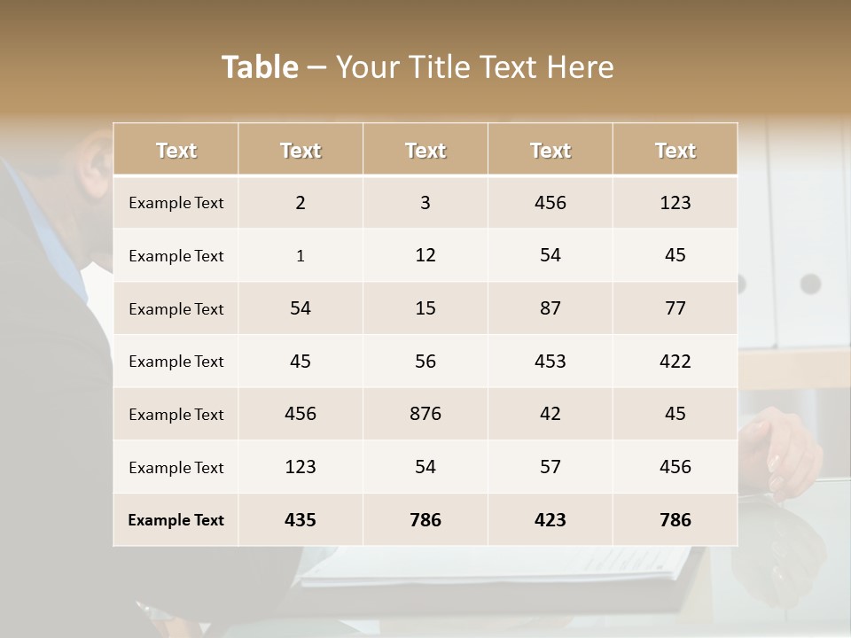 Planning Contract Meeting PowerPoint Template