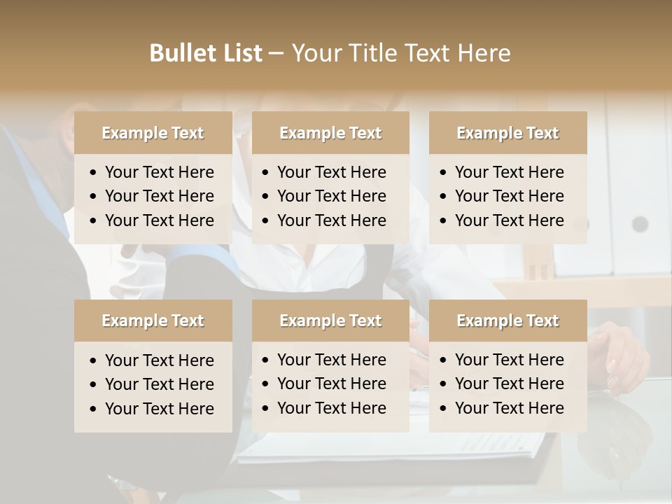 Planning Contract Meeting PowerPoint Template