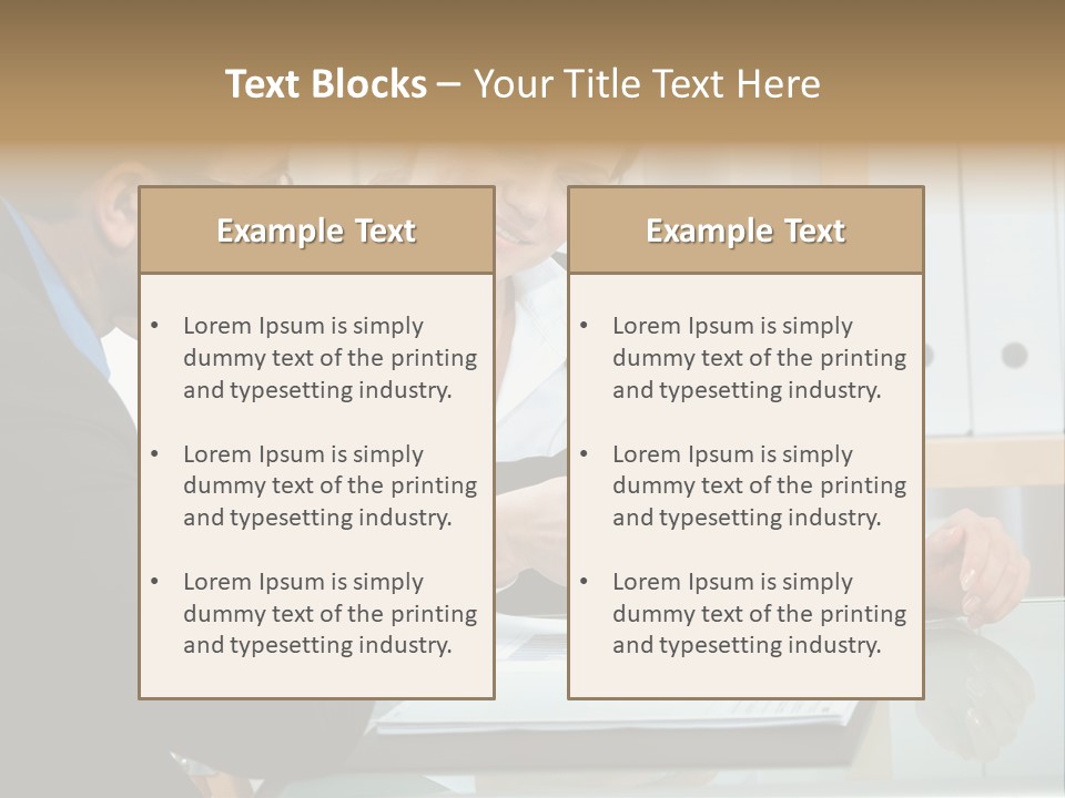 Planning Contract Meeting PowerPoint Template