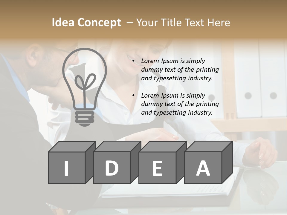 Planning Contract Meeting PowerPoint Template