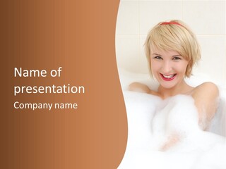 Cheerful Resting Playing PowerPoint Template