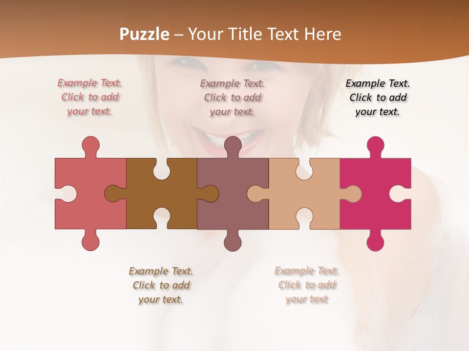 Cheerful Resting Playing PowerPoint Template