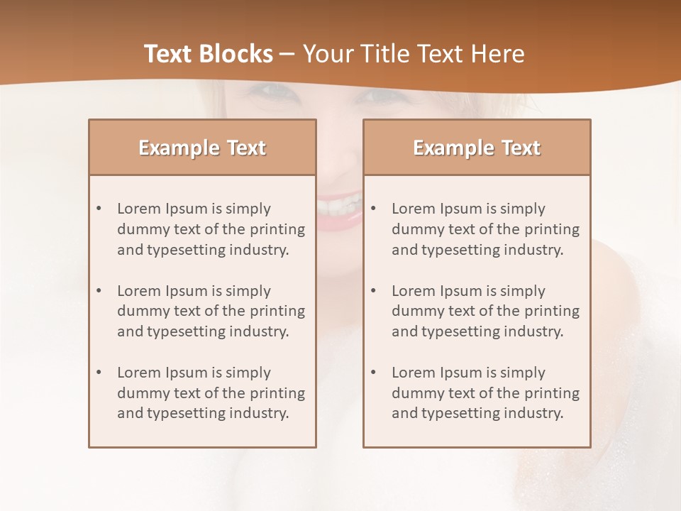 Cheerful Resting Playing PowerPoint Template