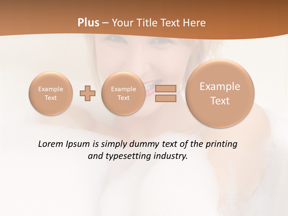 Cheerful Resting Playing PowerPoint Template