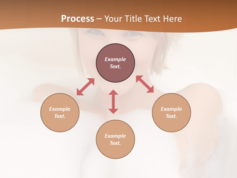 Cheerful Resting Playing PowerPoint Template