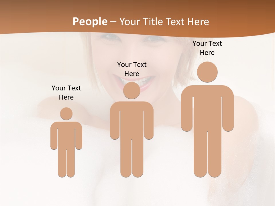 Cheerful Resting Playing PowerPoint Template