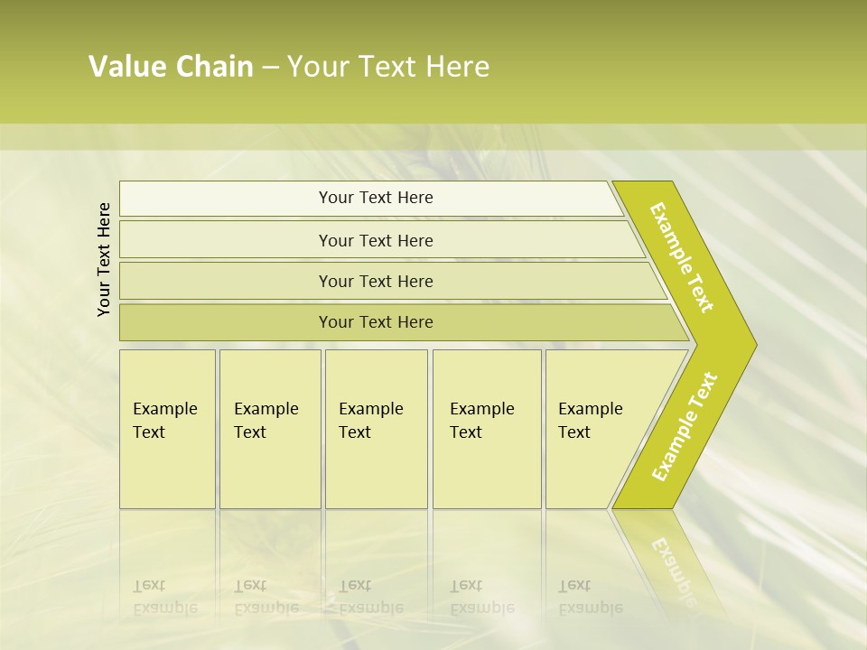 Grain Sun Grass PowerPoint Template