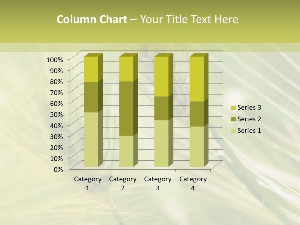 Grain Sun Grass PowerPoint Template