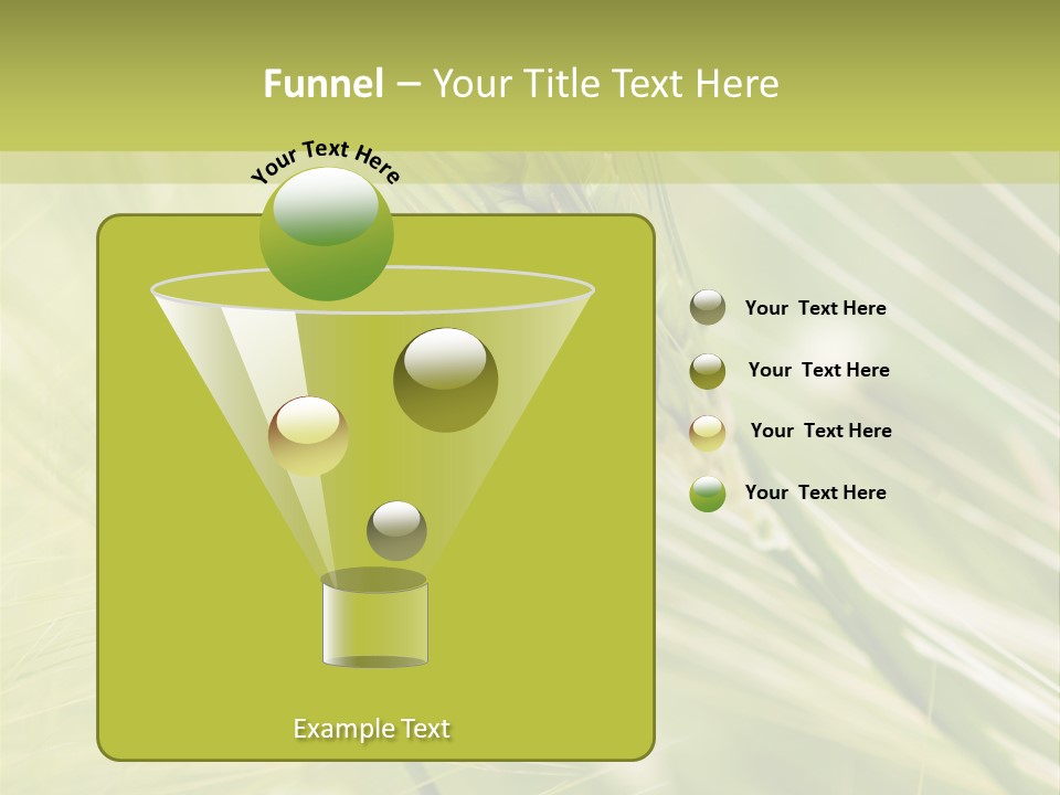 Grain Sun Grass PowerPoint Template