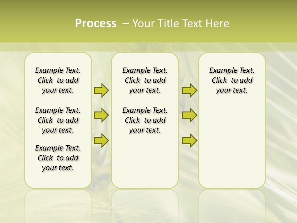 Grain Sun Grass PowerPoint Template