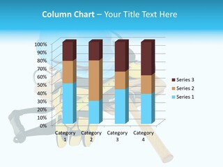 Tool Blue Measuring PowerPoint Template