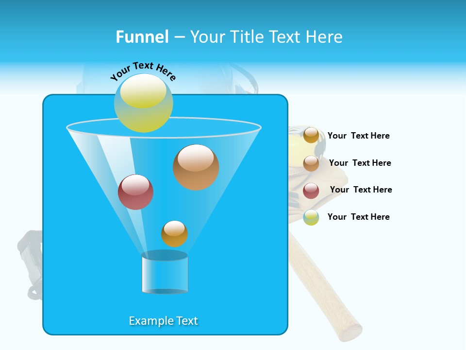 Tool Blue Measuring PowerPoint Template