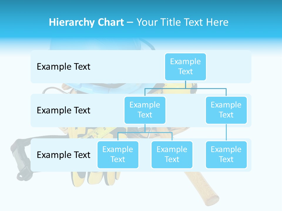 Tool Blue Measuring PowerPoint Template