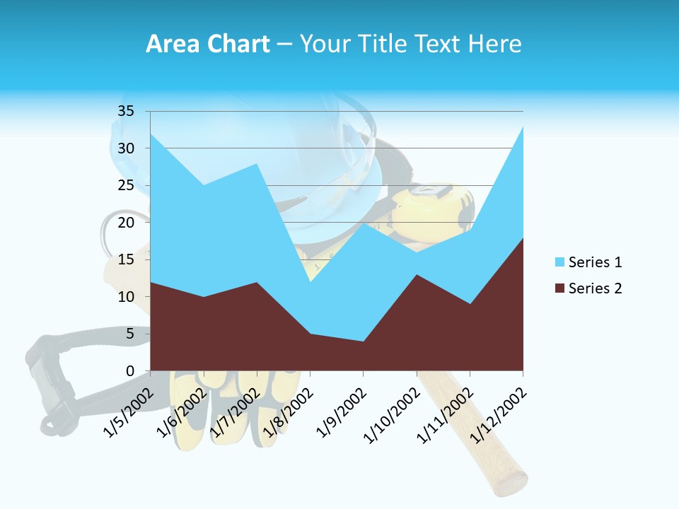 Tool Blue Measuring PowerPoint Template