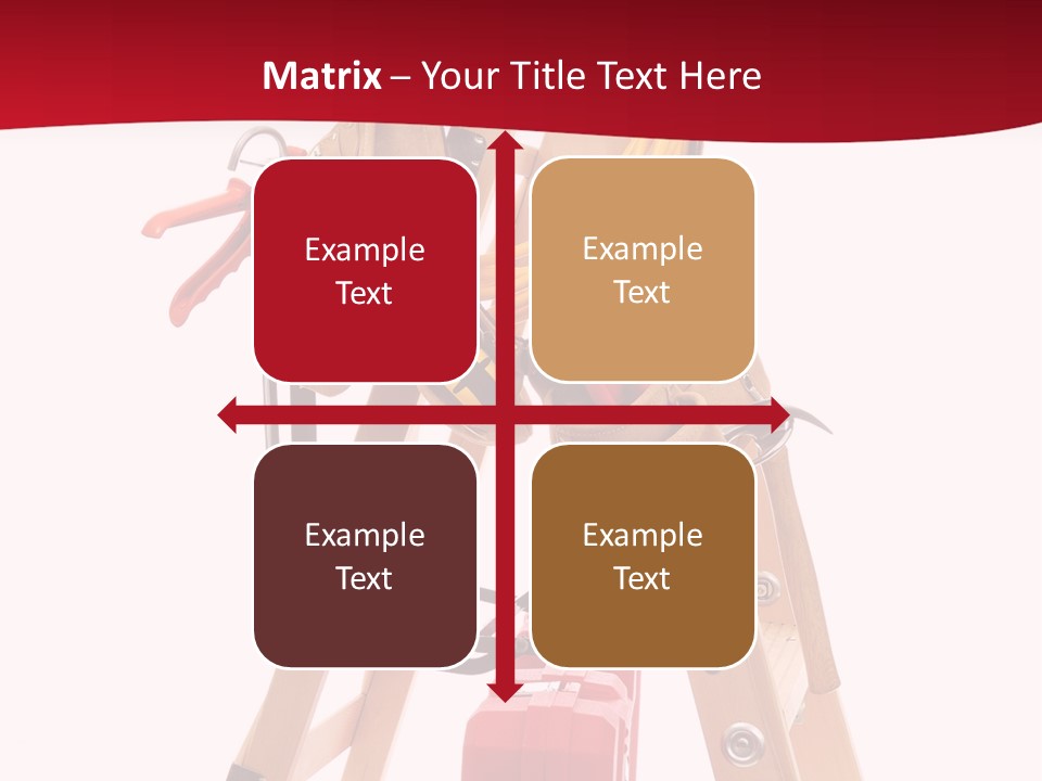 Cord Renovation Isolated PowerPoint Template