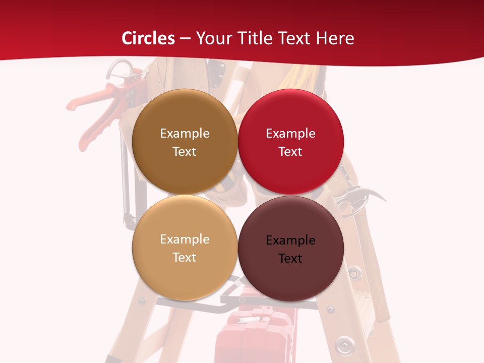 Cord Renovation Isolated PowerPoint Template