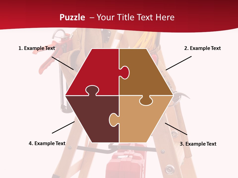 Cord Renovation Isolated PowerPoint Template