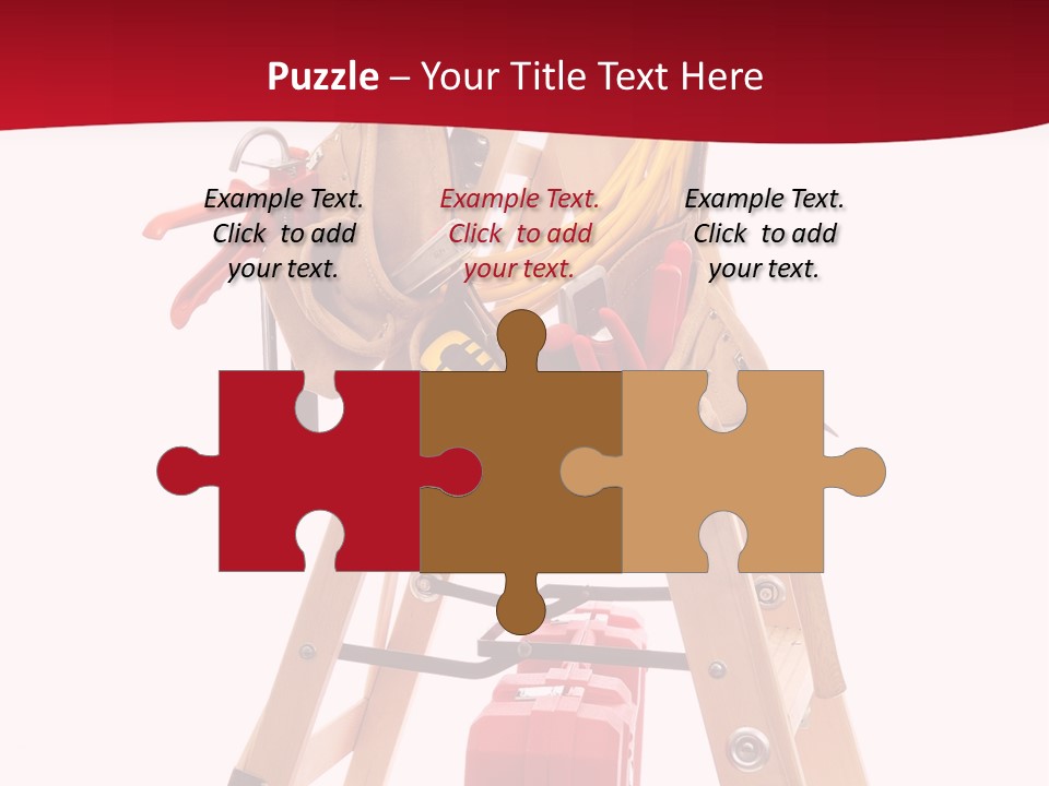 Cord Renovation Isolated PowerPoint Template