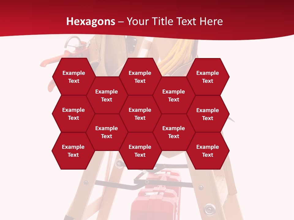 Cord Renovation Isolated PowerPoint Template