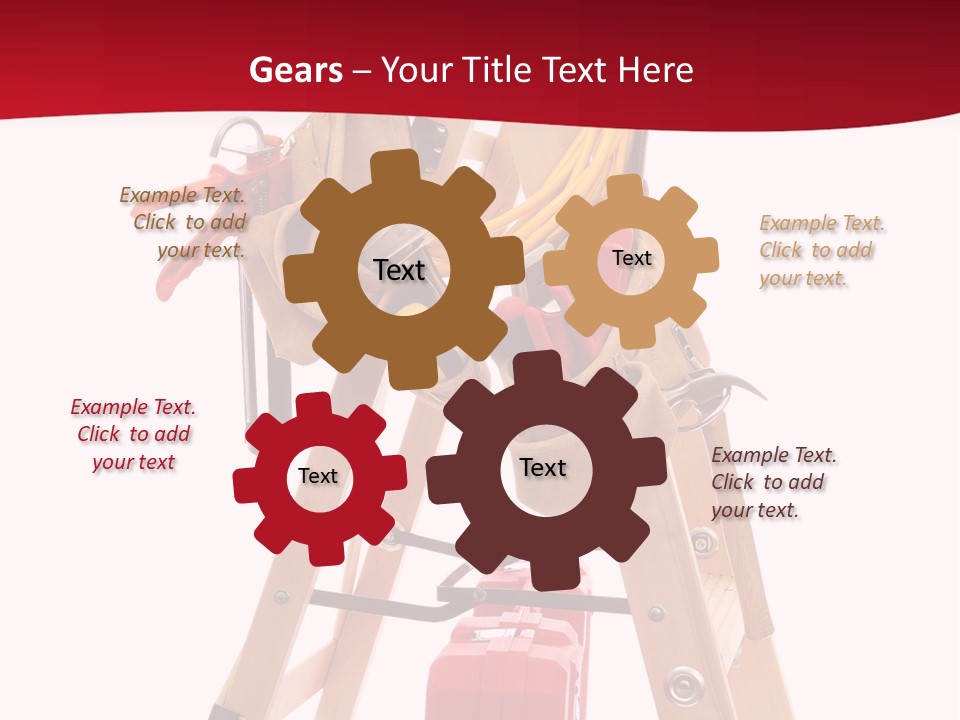 Cord Renovation Isolated PowerPoint Template