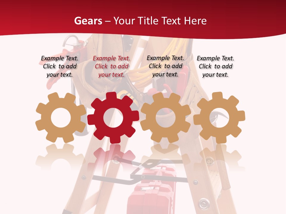 Cord Renovation Isolated PowerPoint Template