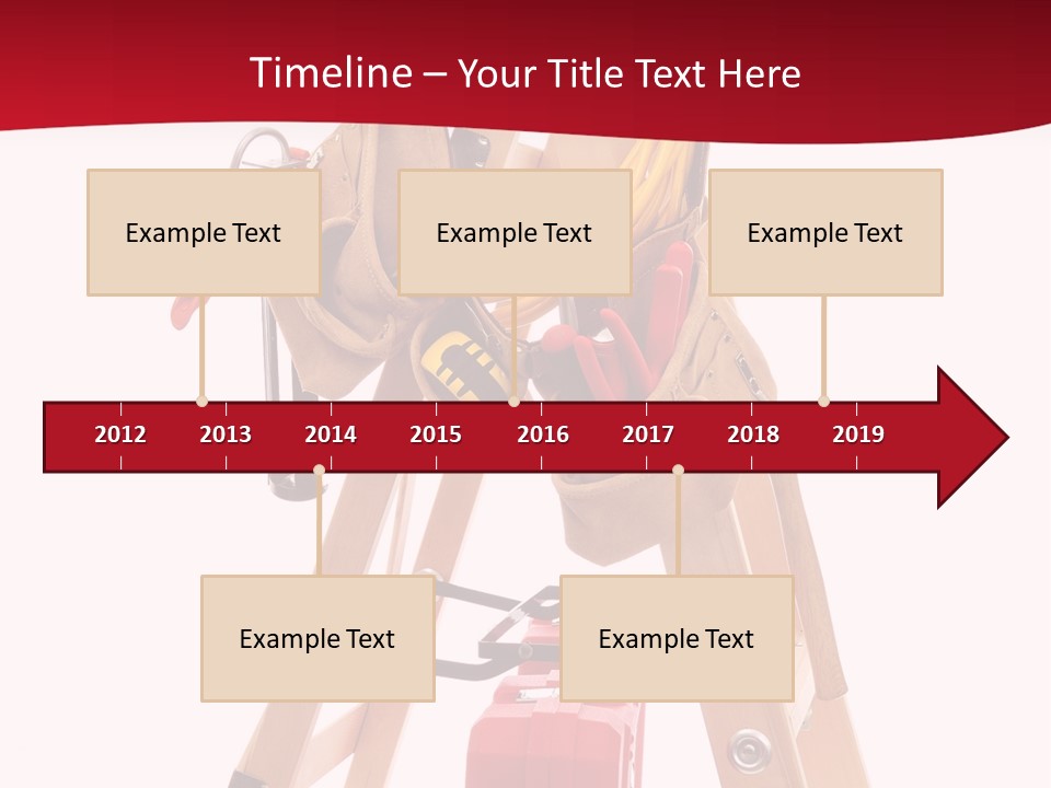 Cord Renovation Isolated PowerPoint Template
