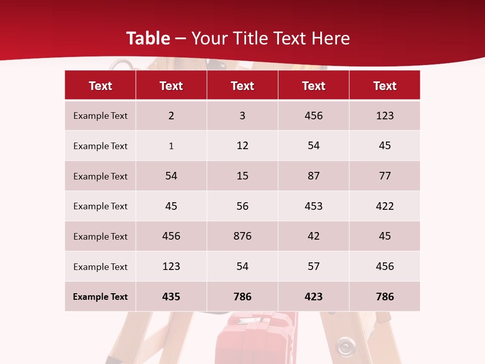 Cord Renovation Isolated PowerPoint Template